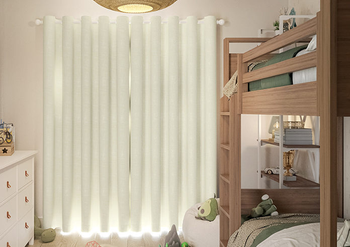 Samos, Silicon White - Made to Measure Curtains - Image 7